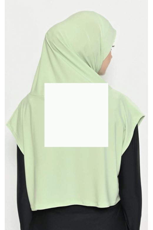 Alesha Hijab Outer Mint